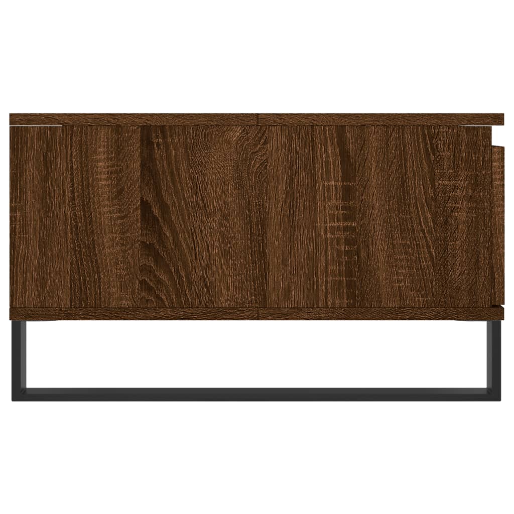 Coffee Table Brown Oak 90x60x35 cm Engineered Wood