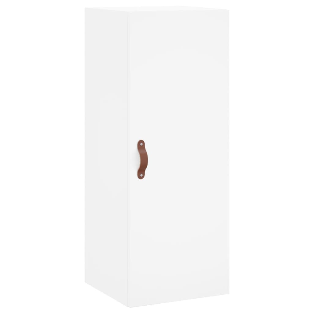 Wall Mounted Cabinet White 34.5x34x90 cm