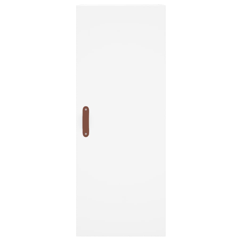 Wall Mounted Cabinet White 34.5x34x90 cm