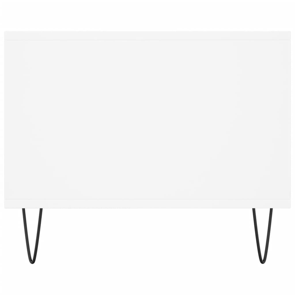 Coffee Table White 90x50x40 cm Engineered Wood
