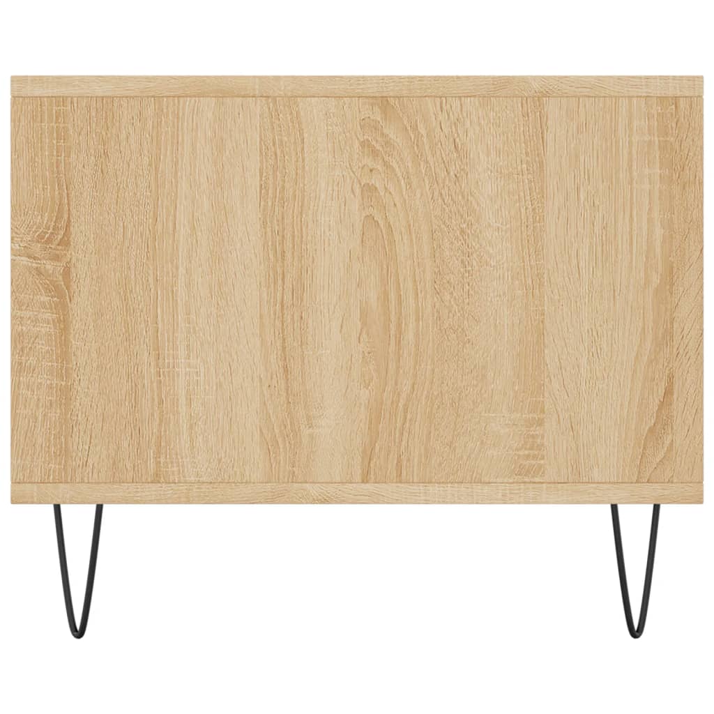 Coffee Table Sonoma Oak 90x50x40 cm Engineered Wood