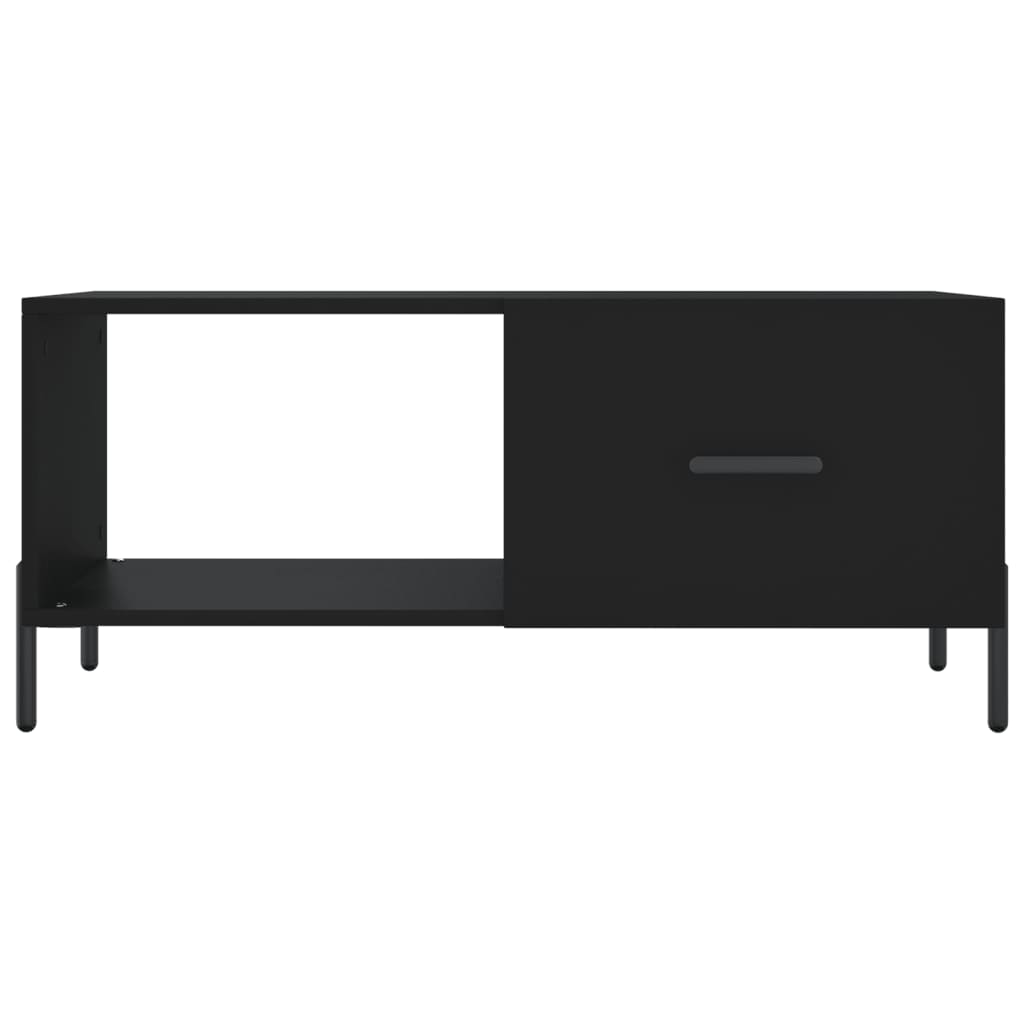 Coffee Table Black 90x50x40 cm Engineered Wood