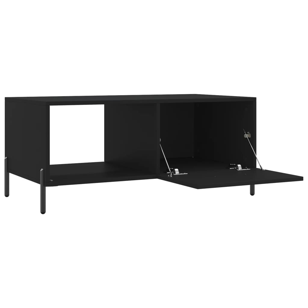 Coffee Table Black 90x50x40 cm Engineered Wood