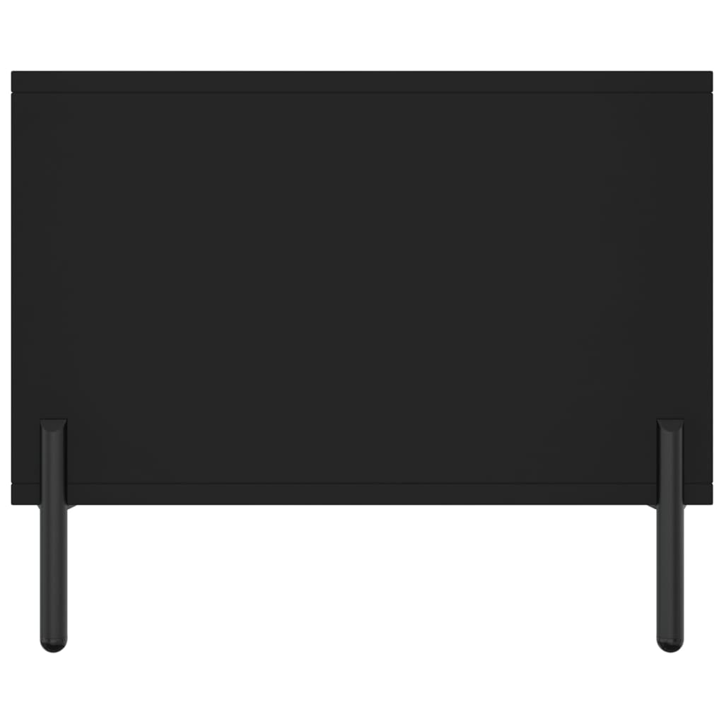 Coffee Table Black 90x50x40 cm Engineered Wood