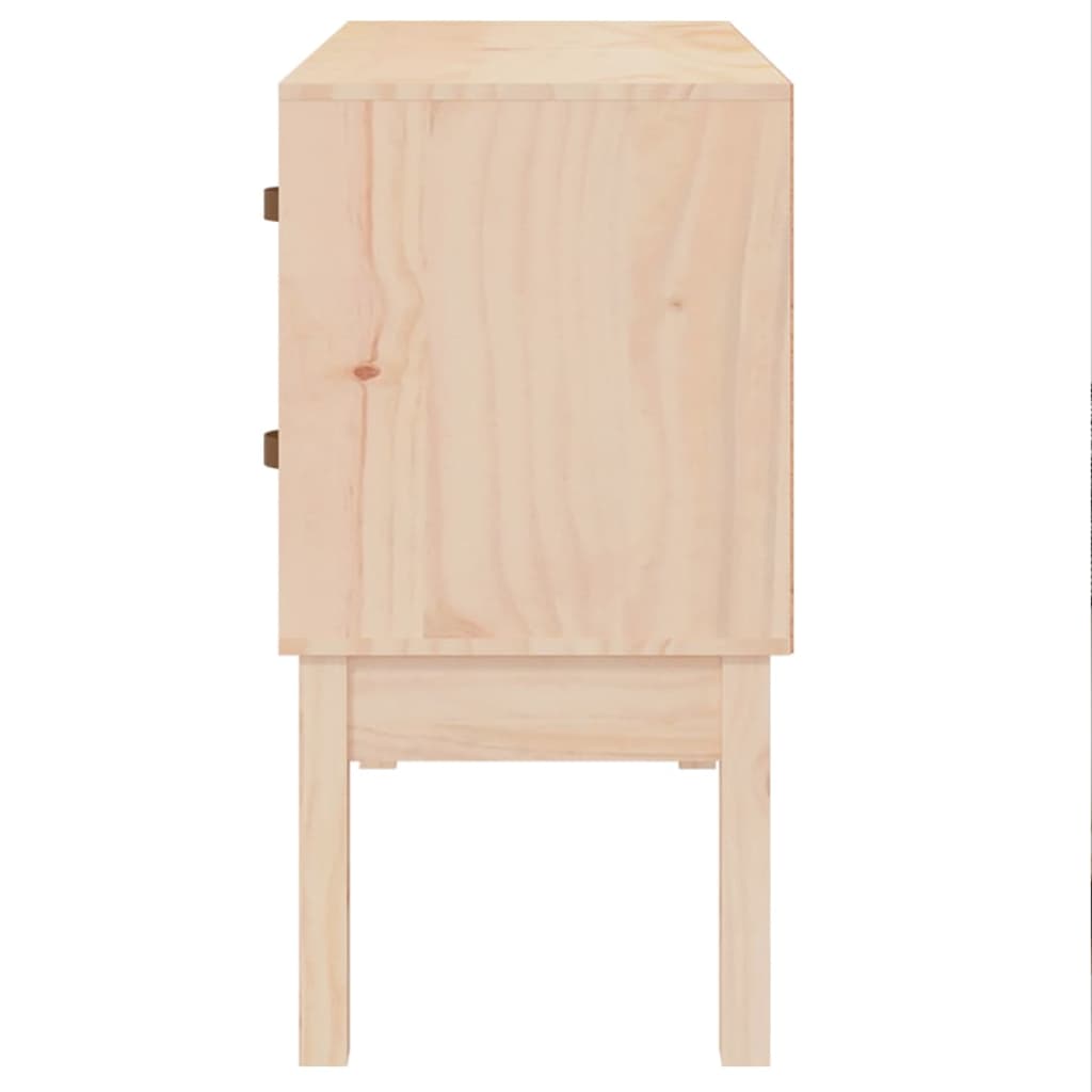 Console Cabinet 90x40x78 cm Solid Wood Pine