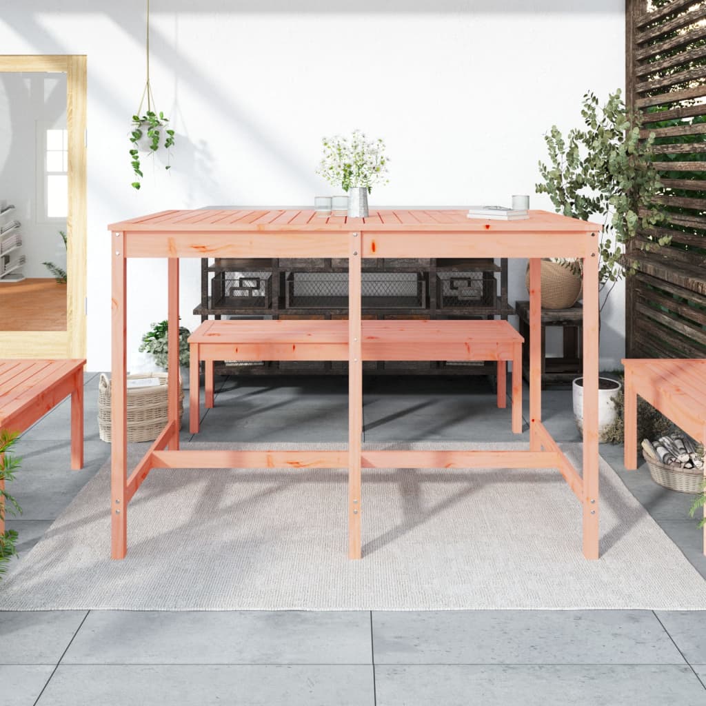 Garden Table 159.5x82.5x110 cm Solid Wood Douglas