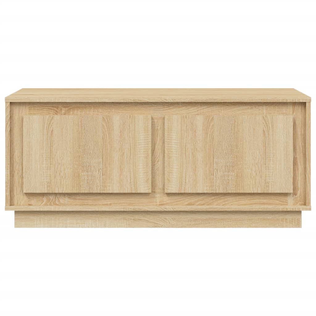 Coffee Table Sonoma Oak 102x50x44 cm Engineered Wood