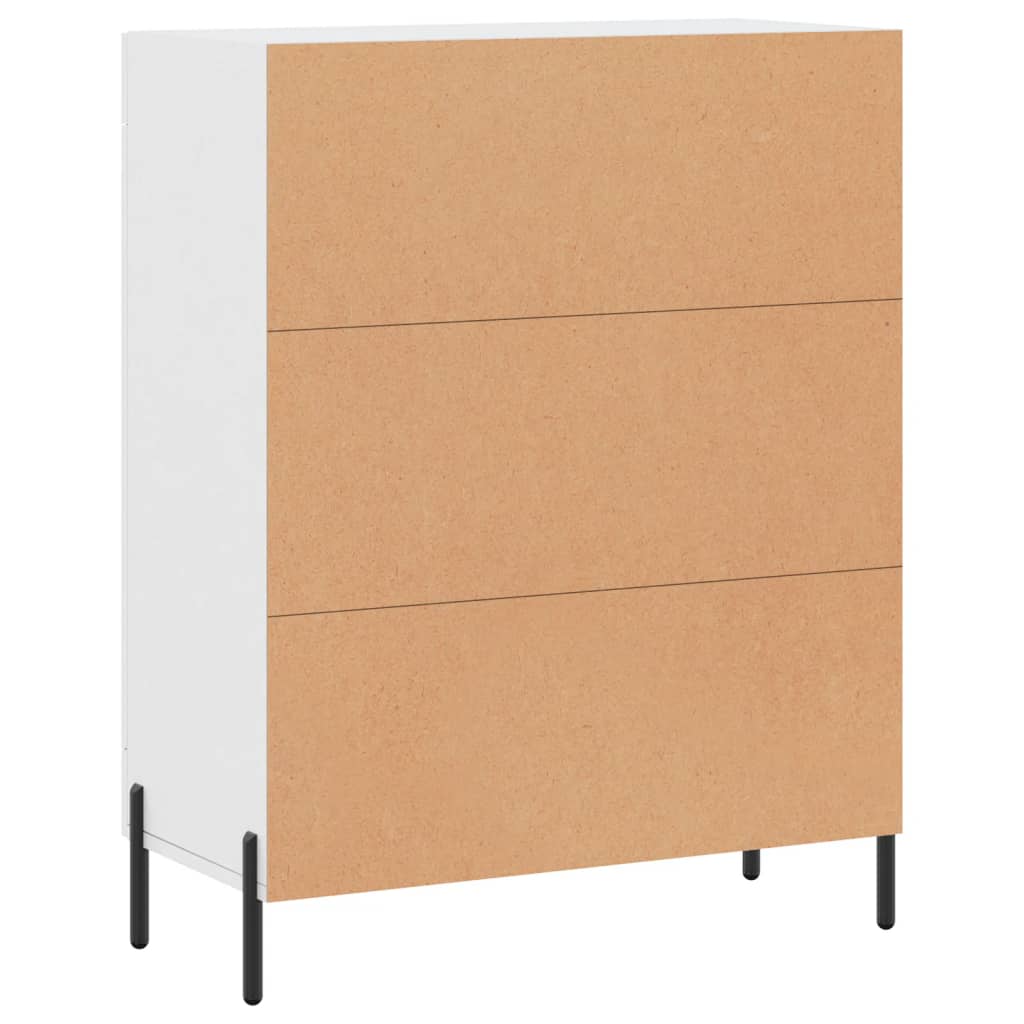 Sideboard White 69.5x34x90 cm Engineered Wood