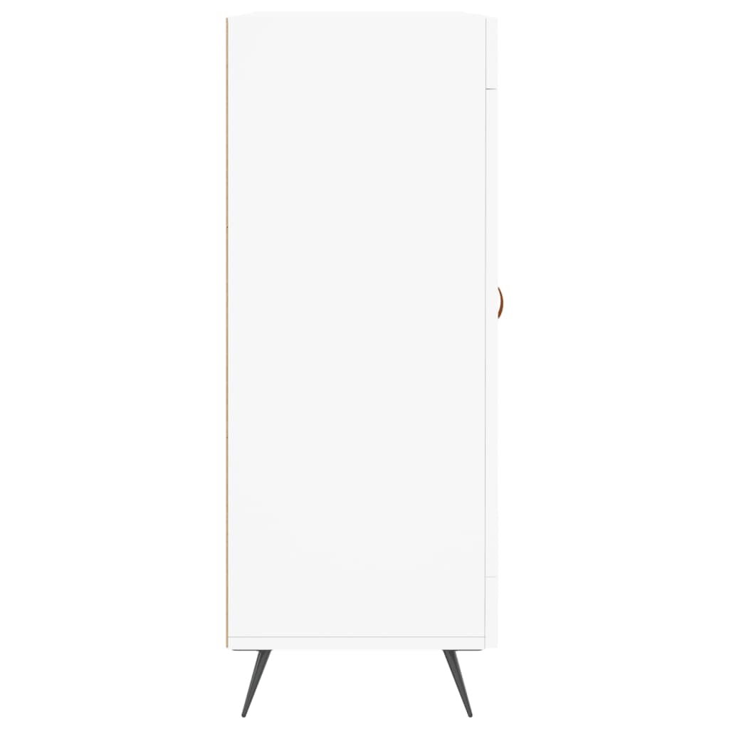 Sideboard White 69.5x34x90 cm Engineered Wood