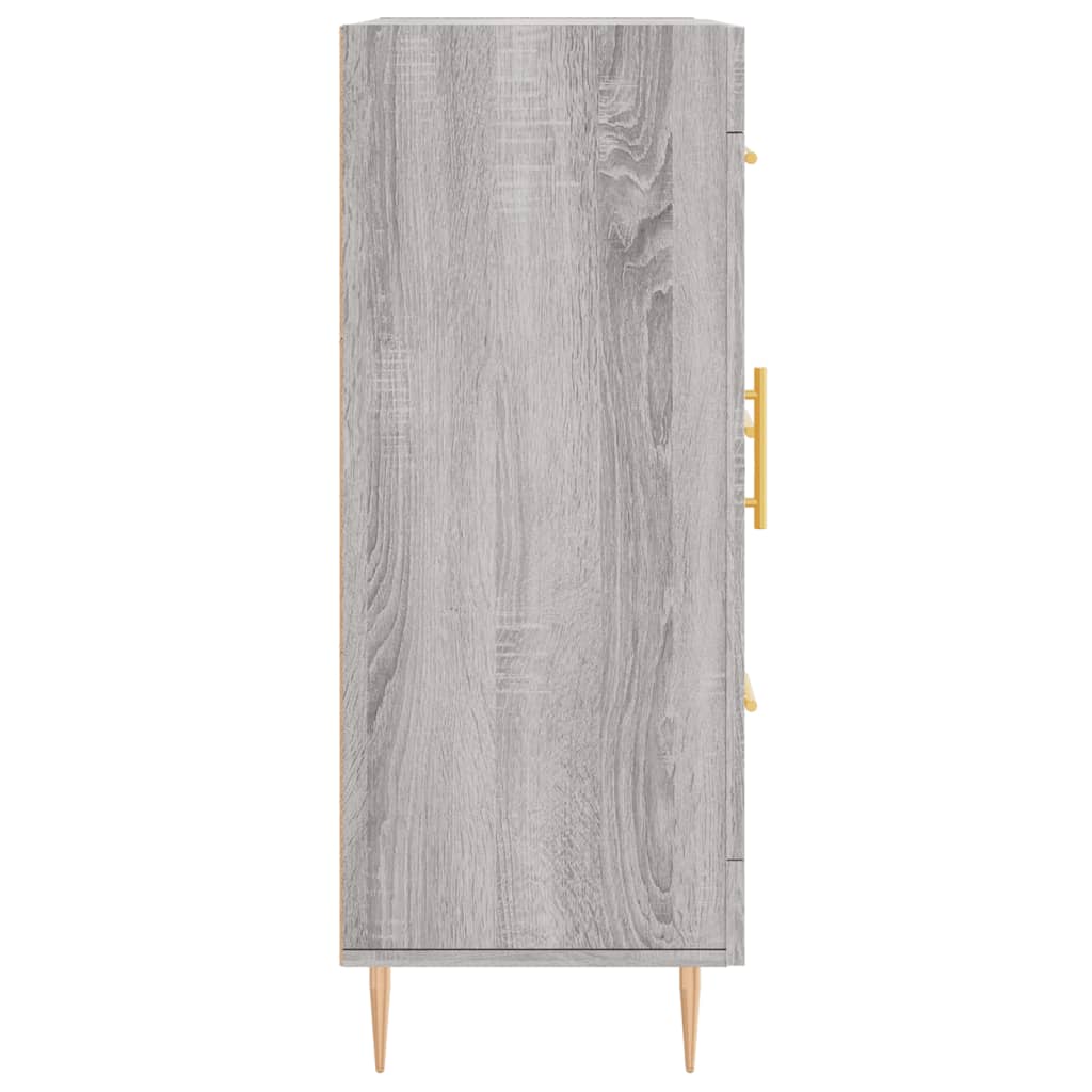 Sideboard Grey Sonoma 69.5x34x90 cm Engineered Wood