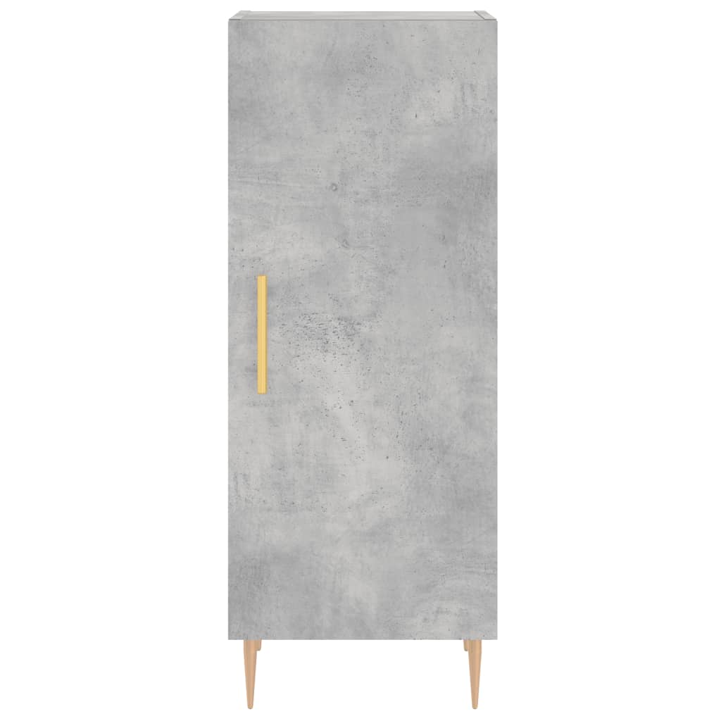 Sideboard Concrete Grey 34.5x34x90 cm Engineered Wood