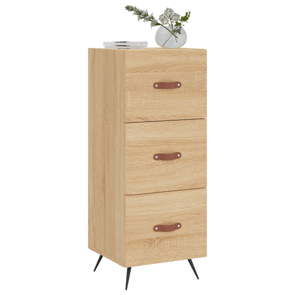 Sideboard Sonoma Oak 34.5x34x90 cm Engineered Wood