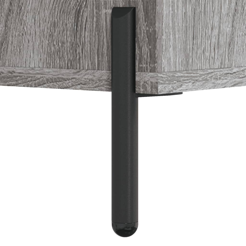Sideboard Grey Sonoma 34.5x34x90 cm Engineered Wood