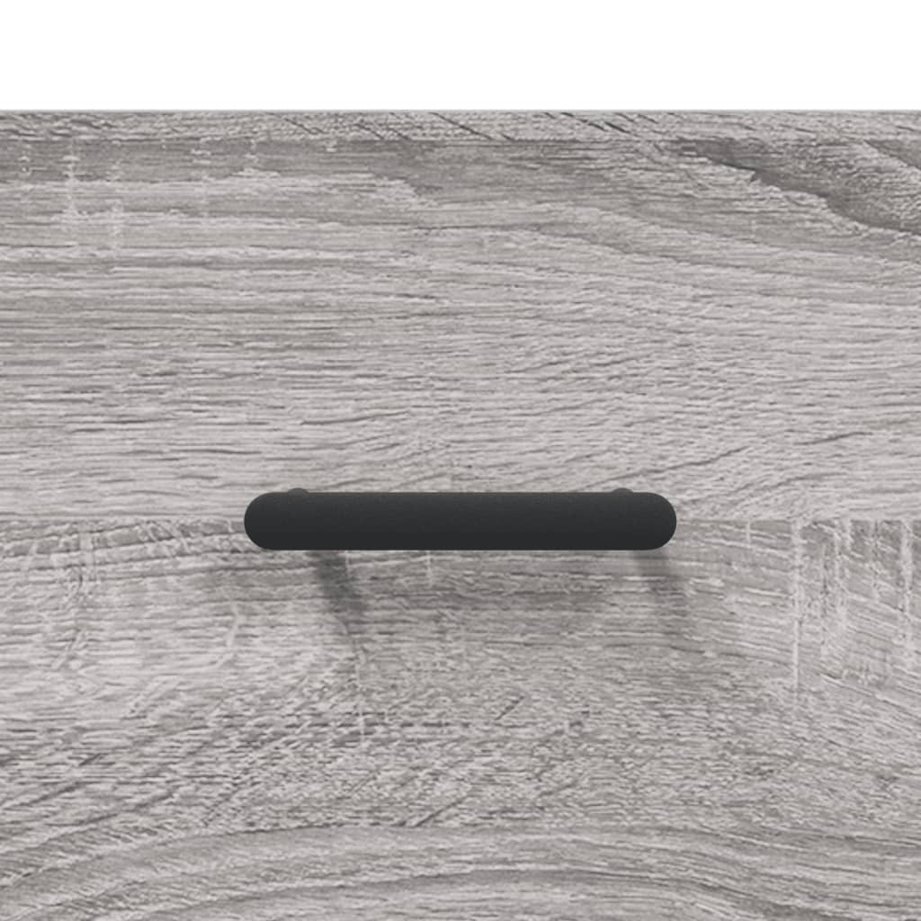 Sideboard Grey Sonoma 34.5x34x90 cm Engineered Wood