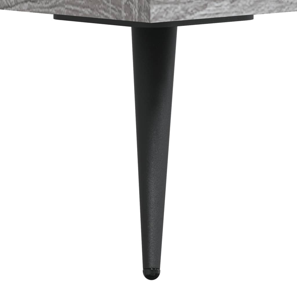 Shelf Cabinet Grey Sonoma 34.5x32.5x90 cm Engineered Wood