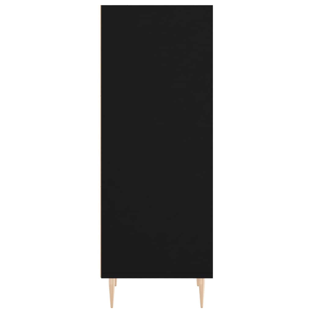 Sideboard Black 34.5x32.5x90 cm Engineered Wood