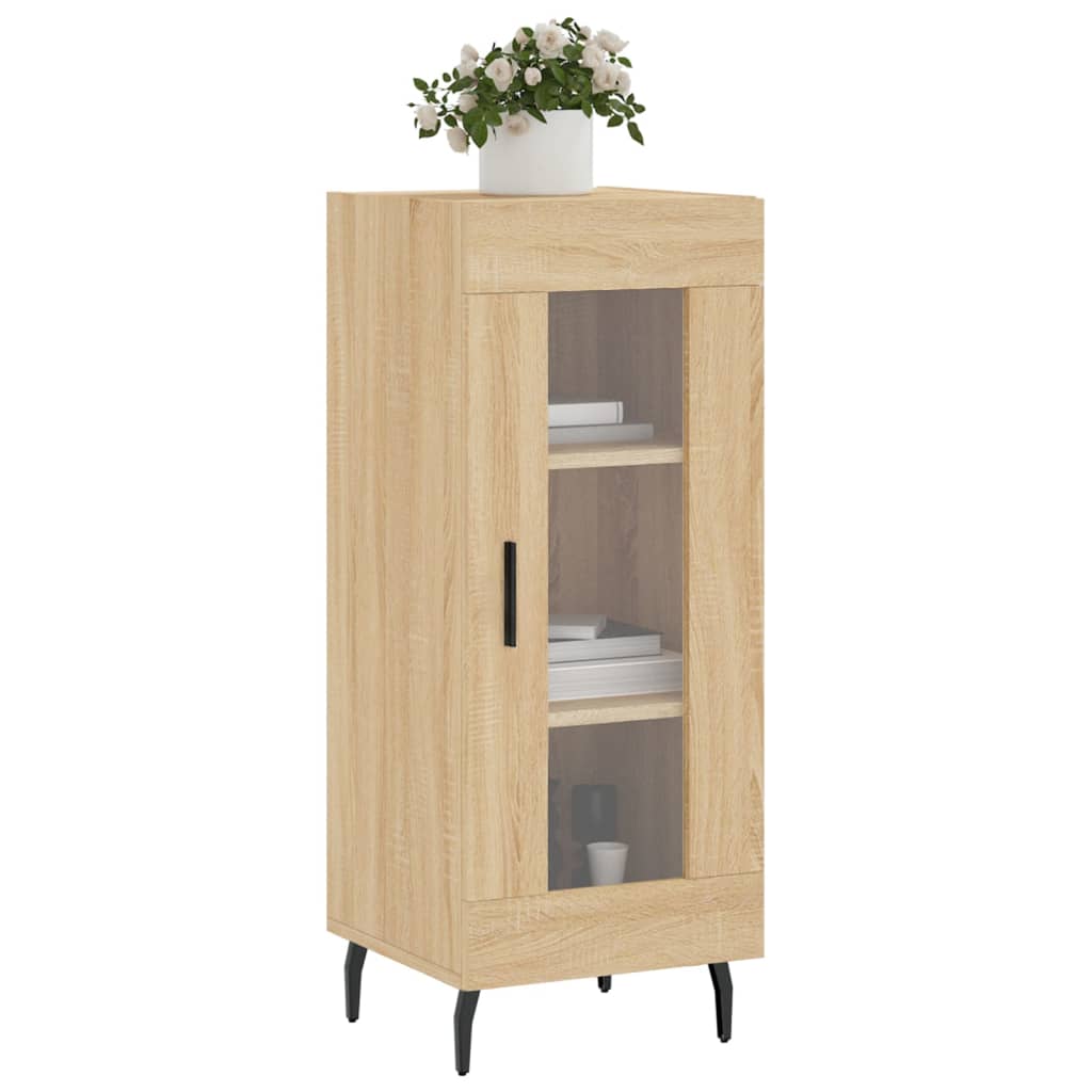 Sideboard Sonoma Oak 34.5x34x90 cm Engineered Wood