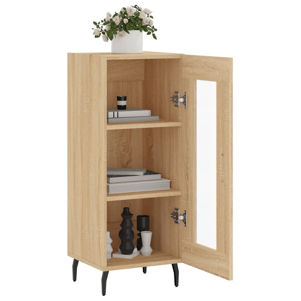 Sideboard Sonoma Oak 34.5x34x90 cm Engineered Wood