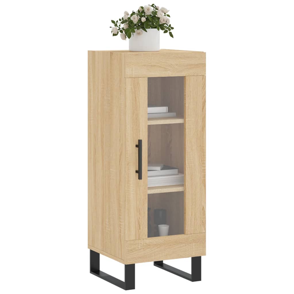 Sideboard Sonoma Oak 34.5x34x90 cm Engineered Wood