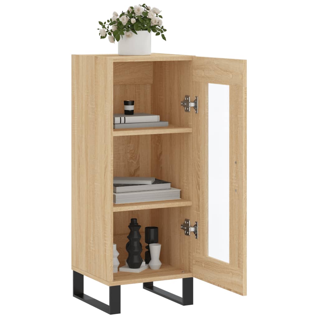 Sideboard Sonoma Oak 34.5x34x90 cm Engineered Wood