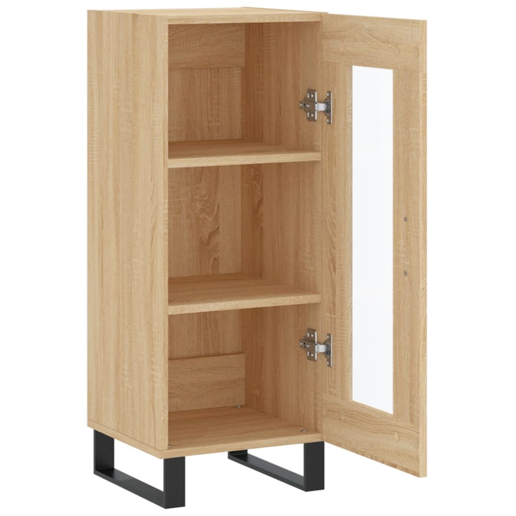 Sideboard Sonoma Oak 34.5x34x90 cm Engineered Wood