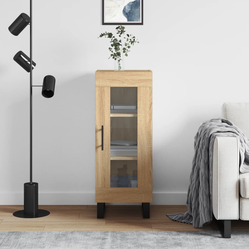 Sideboard Sonoma Oak 34.5x34x90 cm Engineered Wood