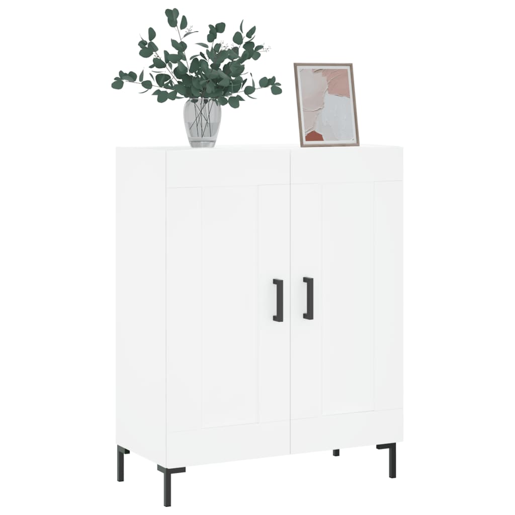 Sideboard White 69.5x34x90 cm Engineered Wood