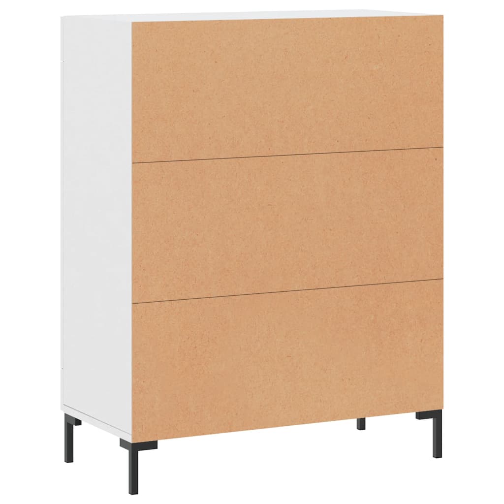 Sideboard White 69.5x34x90 cm Engineered Wood