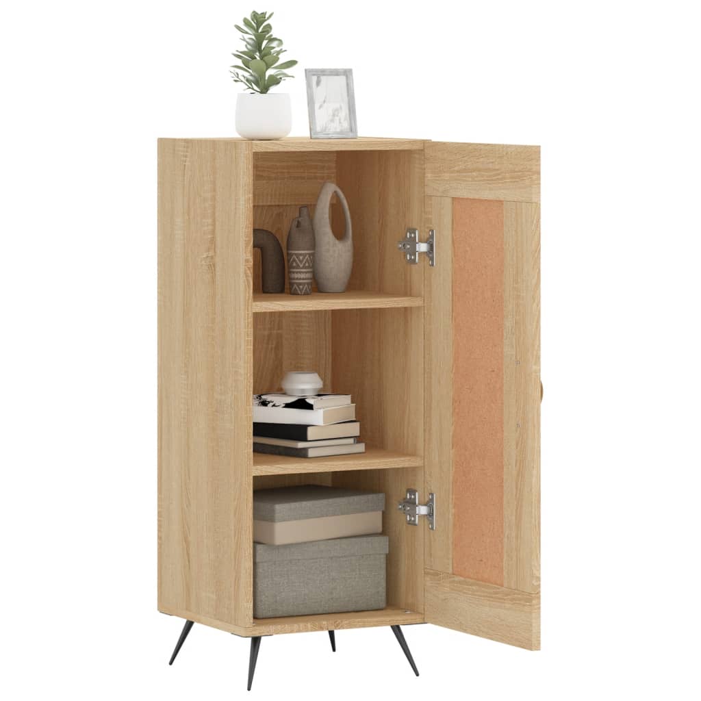 Sideboard Sonoma Oak 34.5x34x90 cm Engineered Wood
