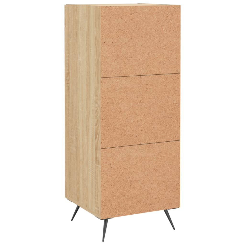 Sideboard Sonoma Oak 34.5x34x90 cm Engineered Wood