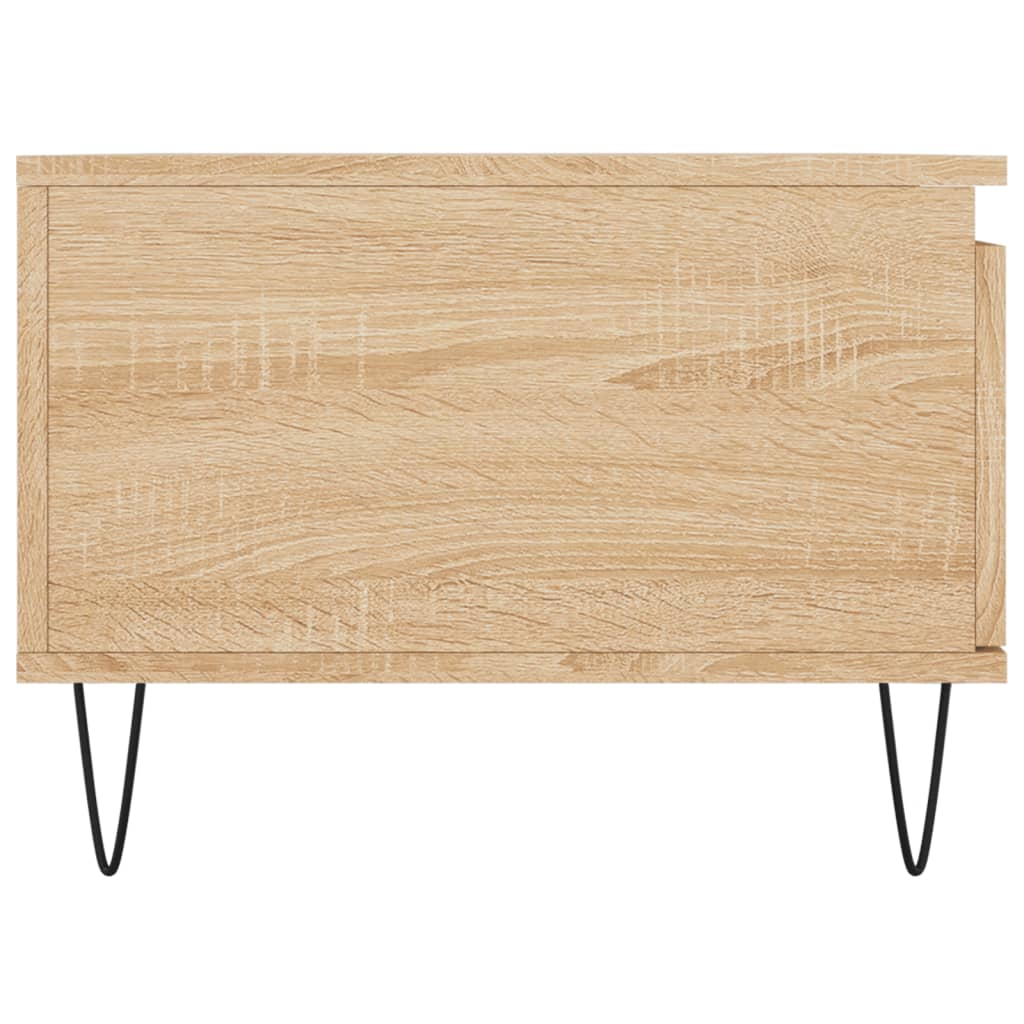 Coffee Table Sonoma Oak 90x50x36.5 cm Engineered Wood