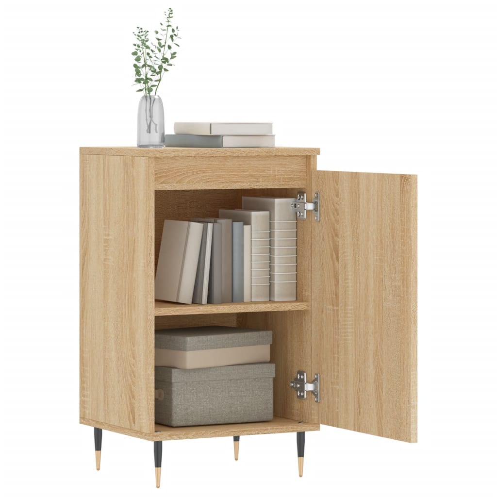 Sideboards 2 pcs Sonoma Oak 40x35x70 cm Engineered Wood