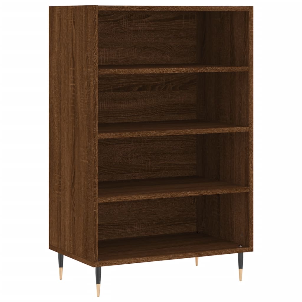 Highboard Brown Oak 57x35x90 cm Engineered Wood
