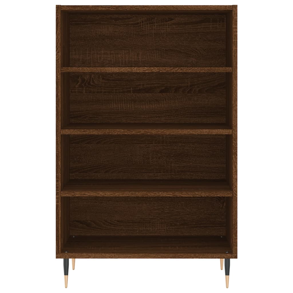 Highboard Brown Oak 57x35x90 cm Engineered Wood