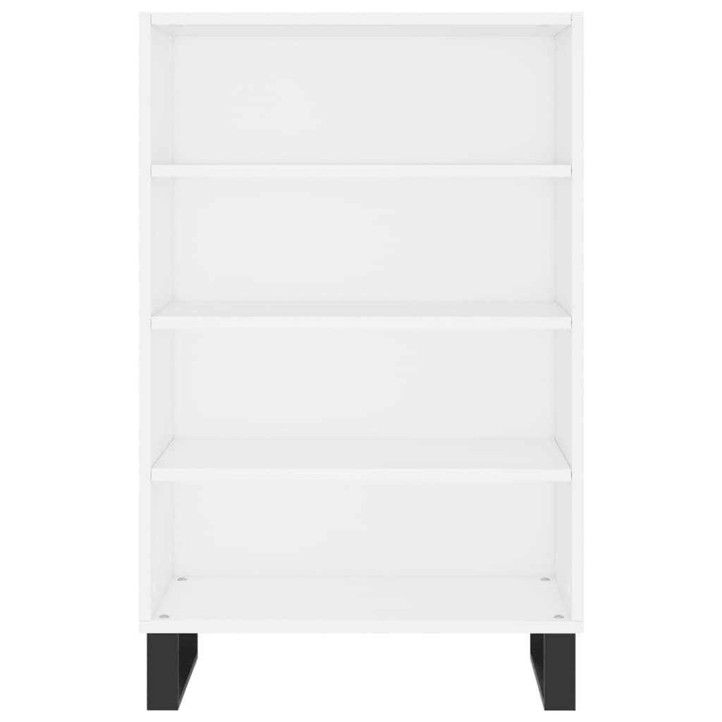 Highboard White 57x35x90 cm Engineered Wood