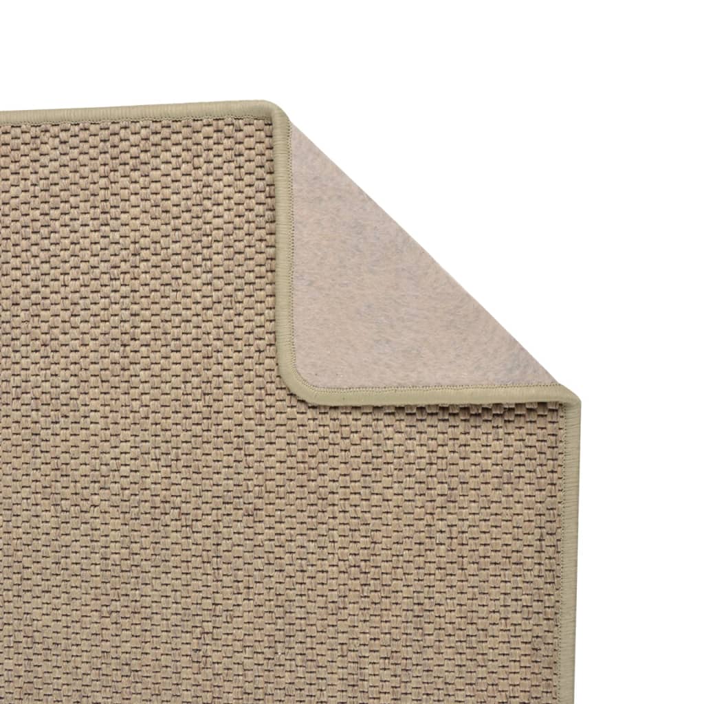 Carpet Runner Sisal Look Sand 80x150 cm
