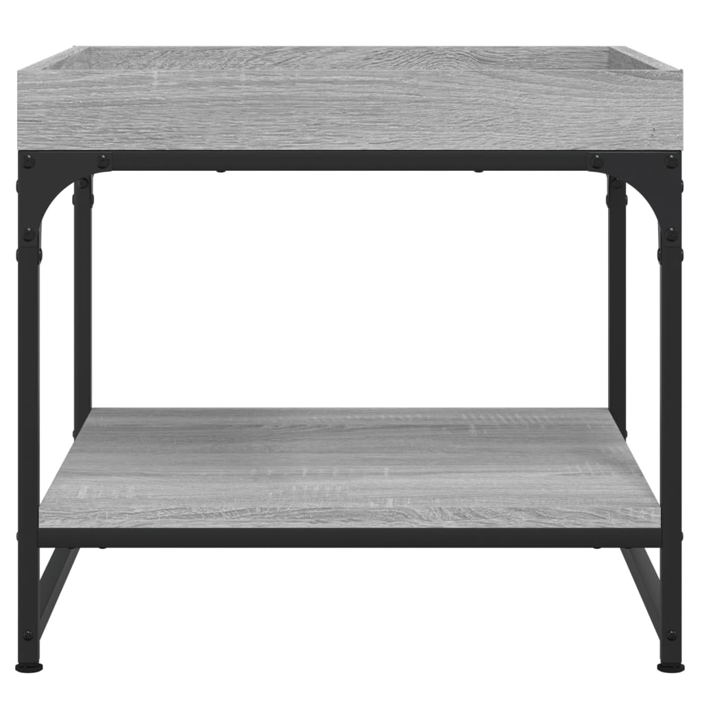 Coffee Table Grey Sonoma 49.5x49.5x45 cm Engineered Wood