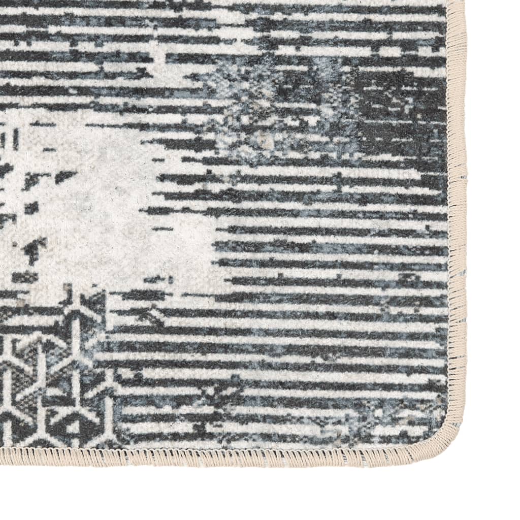 Rug Washable Multicolour 120x180 cm Anti Slip