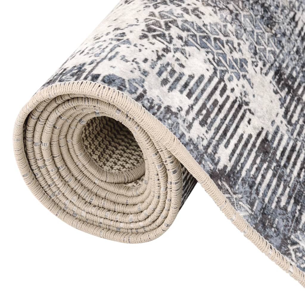 Rug Washable Multicolour 120x180 cm Anti Slip