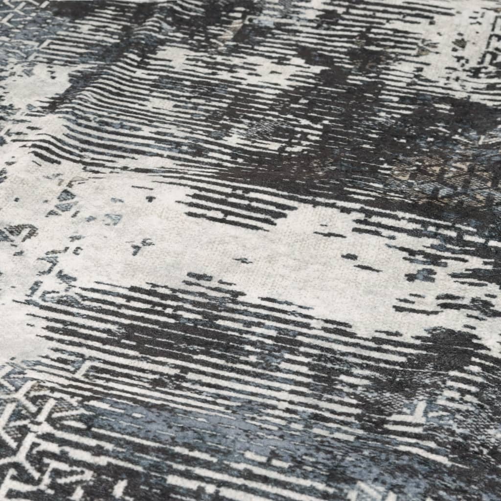 Rug Washable Multicolour Ø 120 cm Anti Slip
