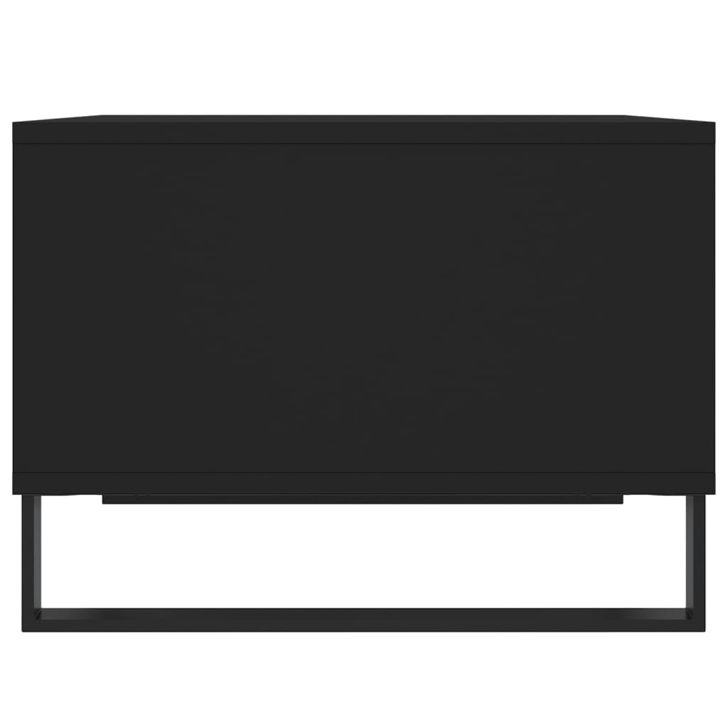 Coffee Table Black 60x50x36.5 cm Engineered Wood