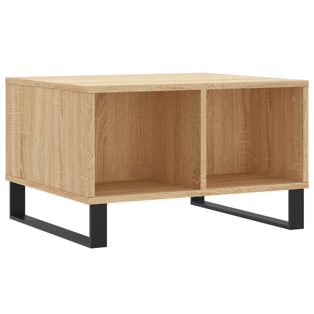 Coffee Table Sonoma Oak 60x50x36.5 cm Engineered Wood