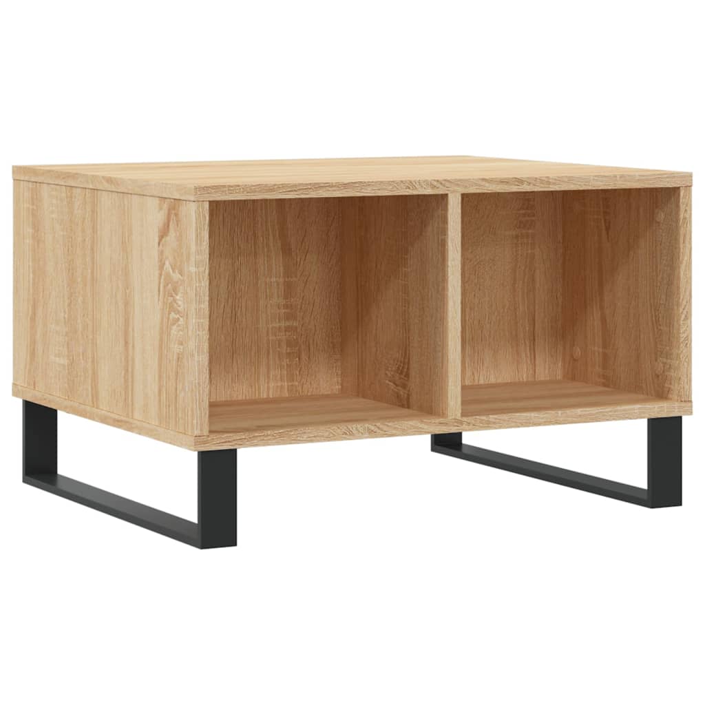 Coffee Table Sonoma Oak 60x50x36.5 cm Engineered Wood