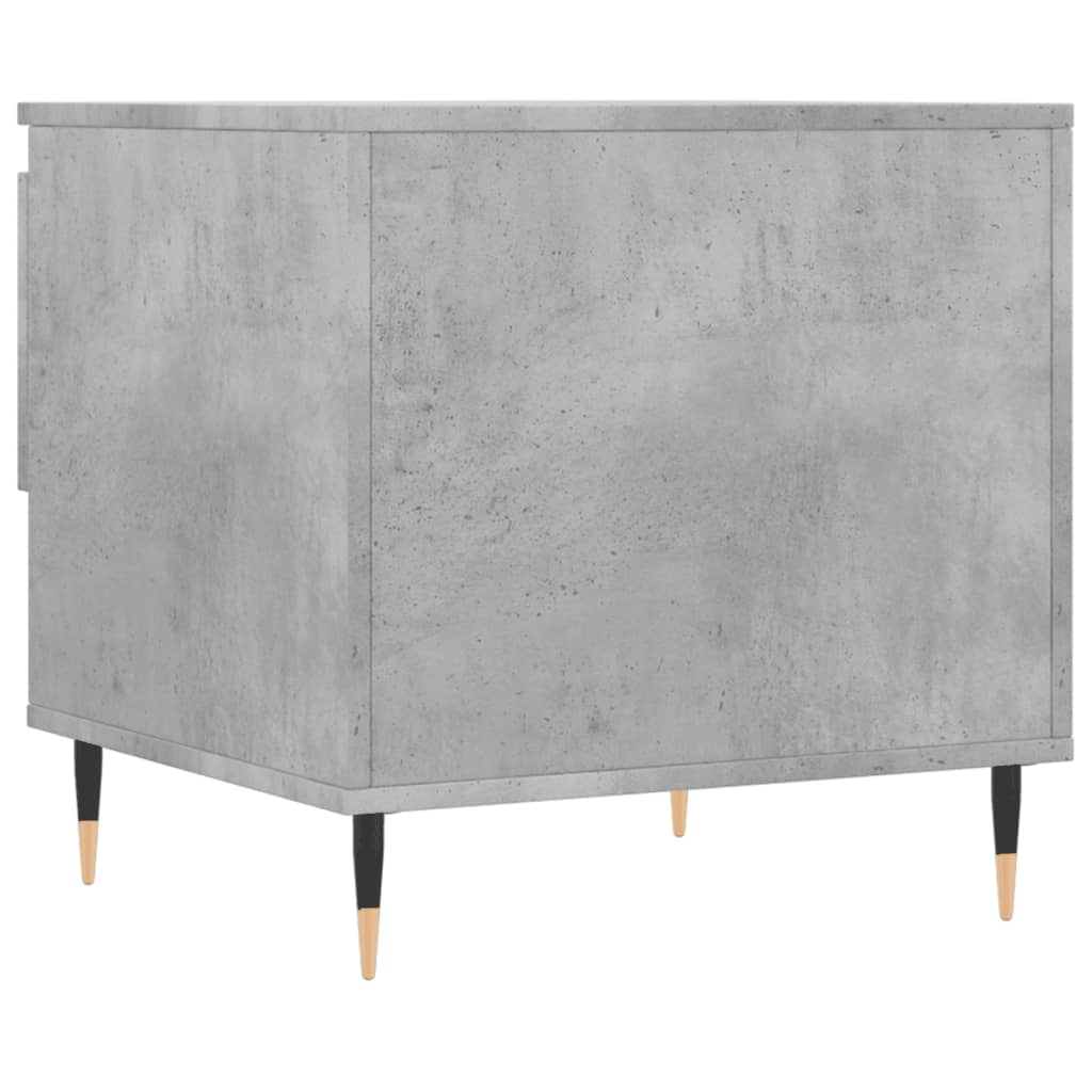 Coffee Table Concrete Grey 50x46x50 cm Engineered Wood
