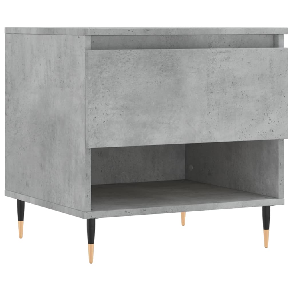Coffee Tables 2 pcs Concrete Grey 50x46x50 cm Engineered Wood