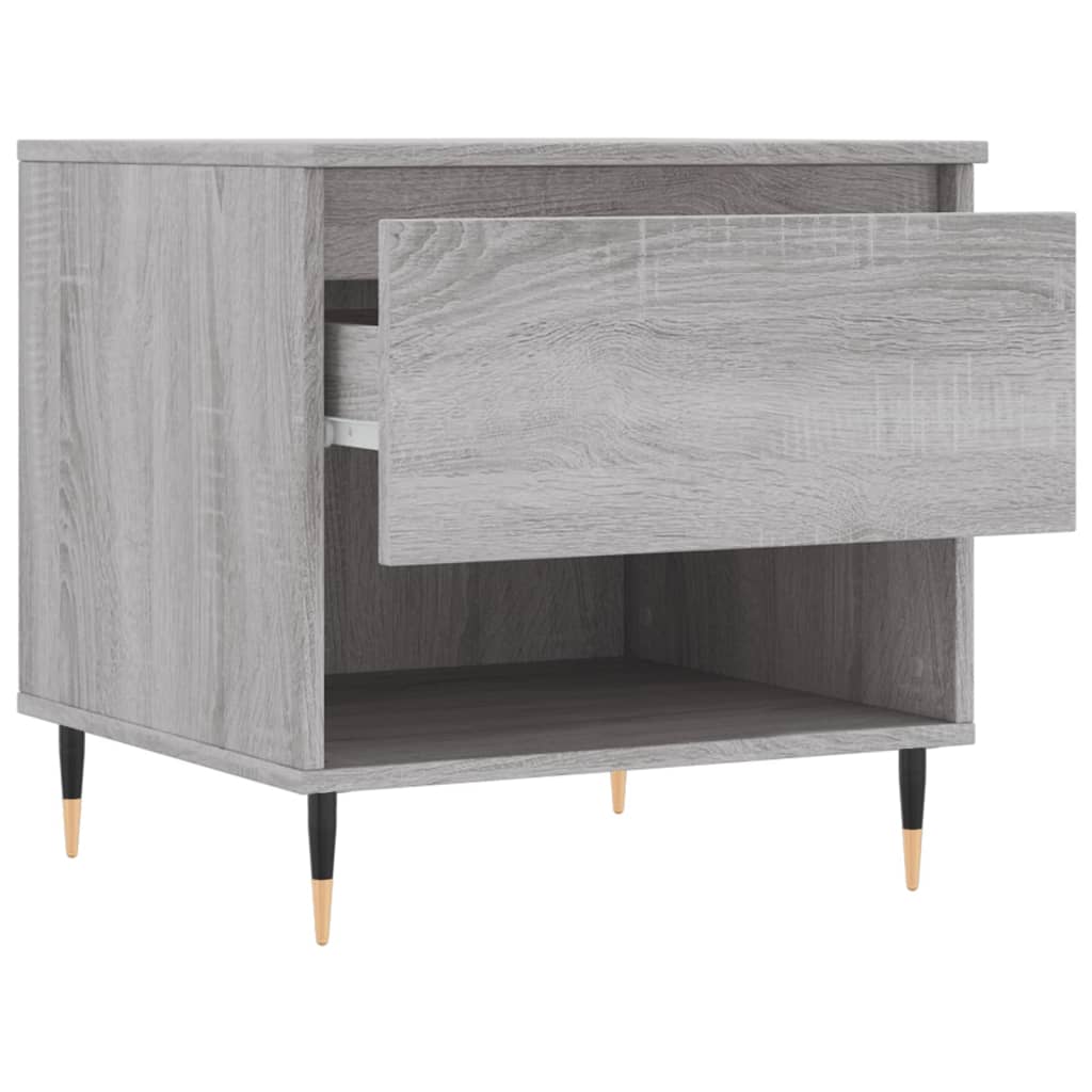 Coffee Table Grey Sonoma 50x46x50 cm Engineered Wood