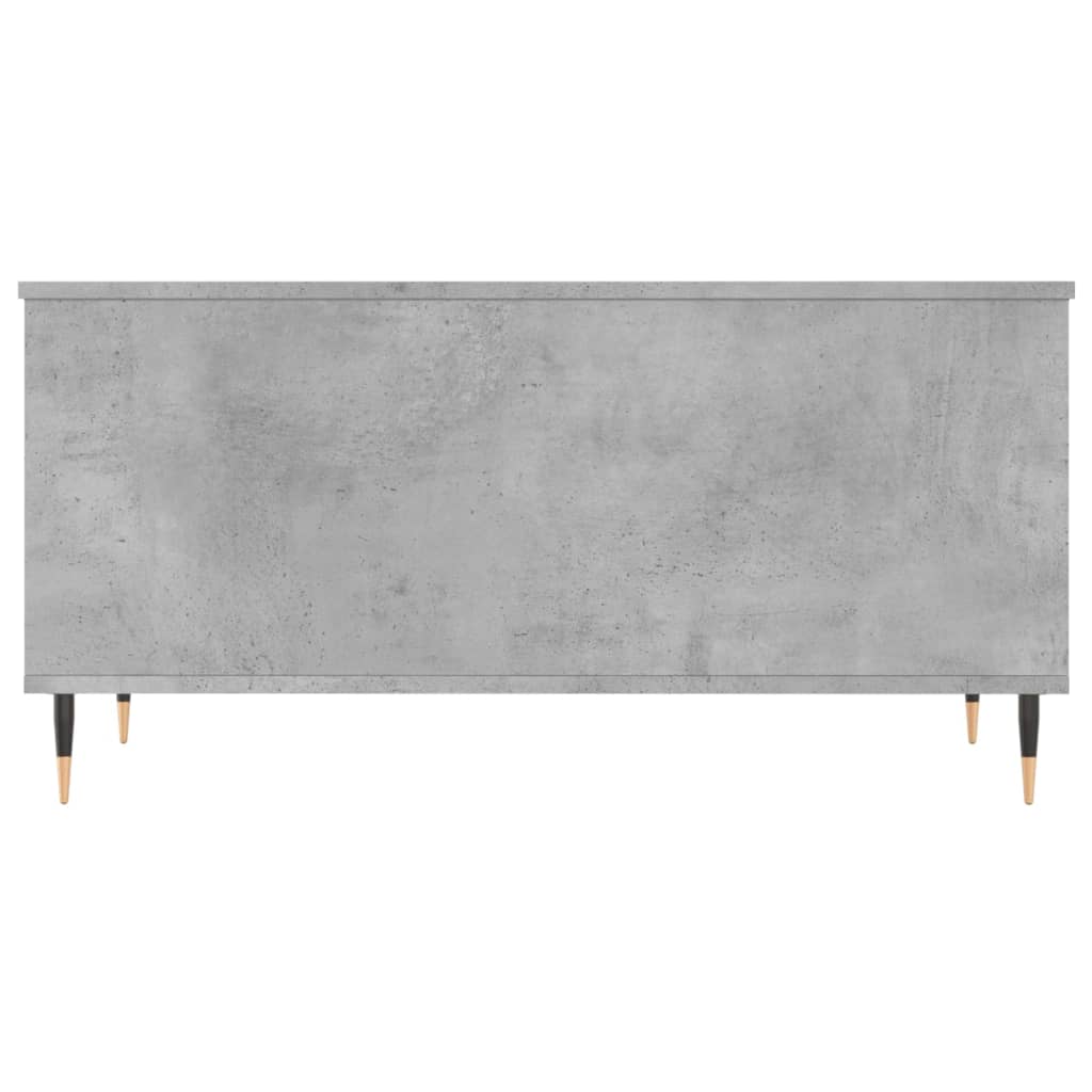Coffee Table Concrete Grey 90x44.5x45 cm Engineered Wood