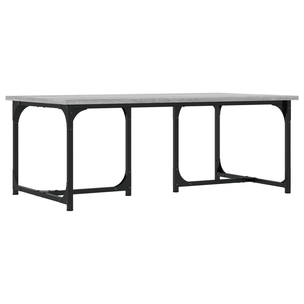 Coffee Table Grey Sonoma 90x50x35 cm Engineered Wood