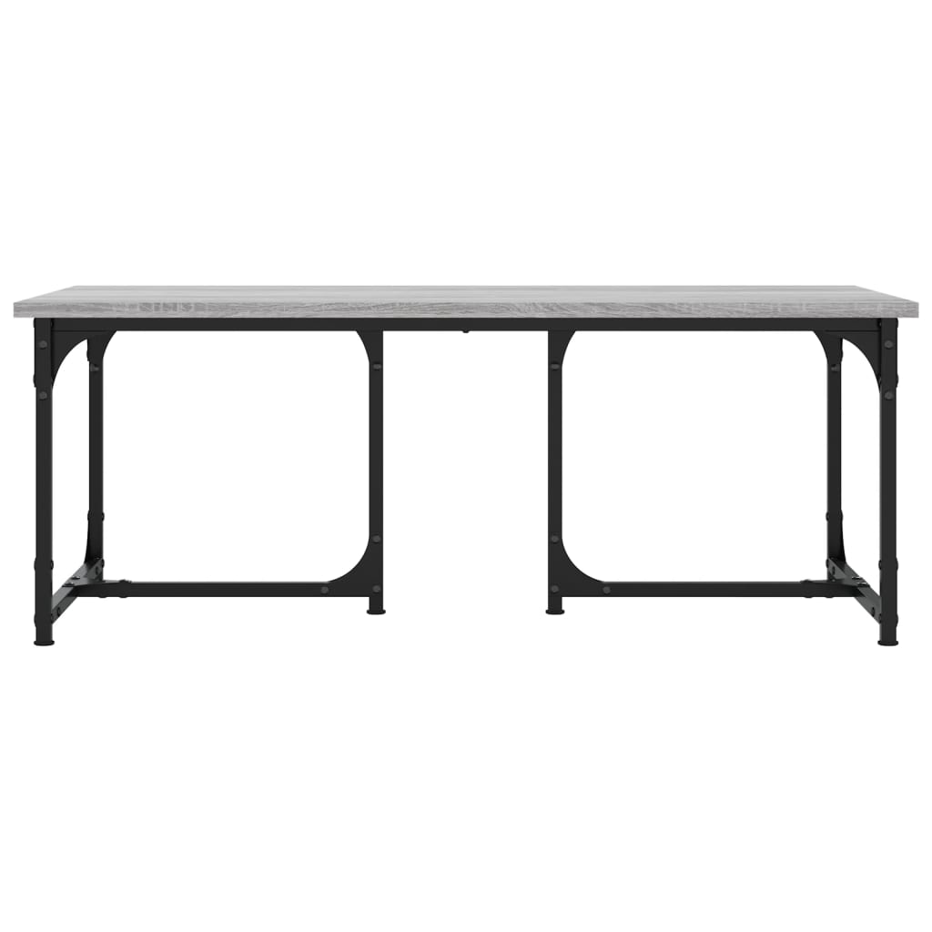 Coffee Table Grey Sonoma 90x50x35 cm Engineered Wood