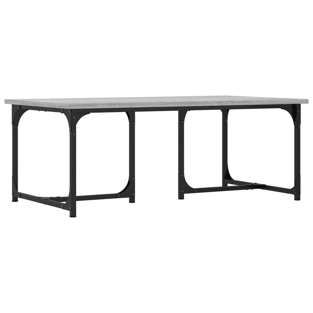 Coffee Table Grey Sonoma 90x50x35 cm Engineered Wood